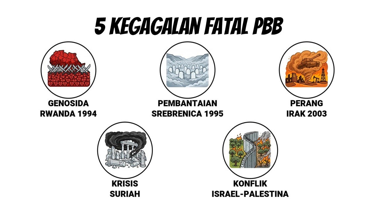 5 Keputusan PBB yang Dianggap Gagal Total dalam Menghentikan Perang