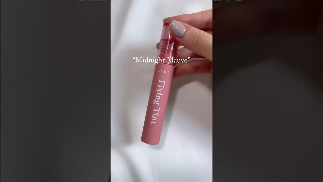 etude House fixing tint 💋 midnight mauve #etudehouse #tint #makeuo #swatches #viral