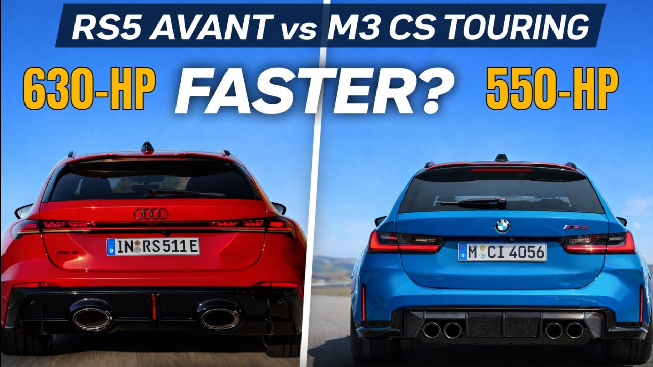 2026 Audi RS 5 Avant vs BMW M3 CS Touring Which Wagon Is Better