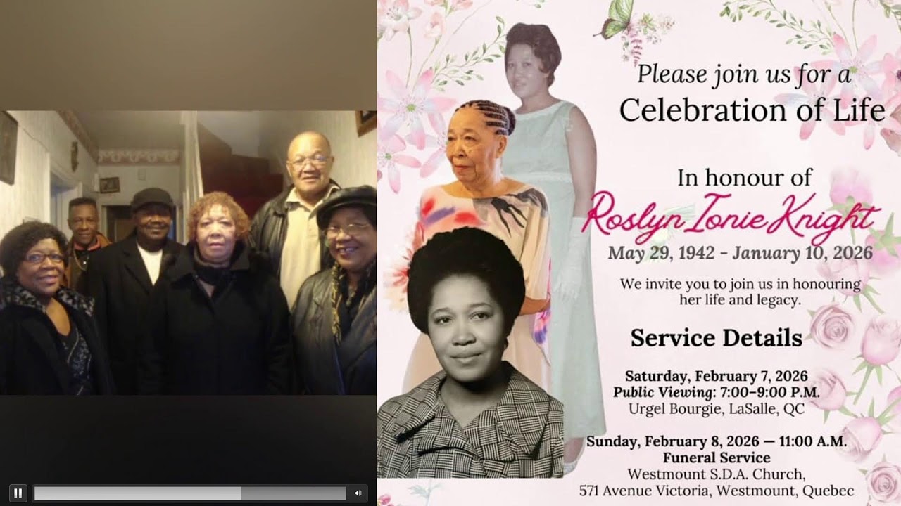 Celebration of Life for SIster Roslyn Knight
