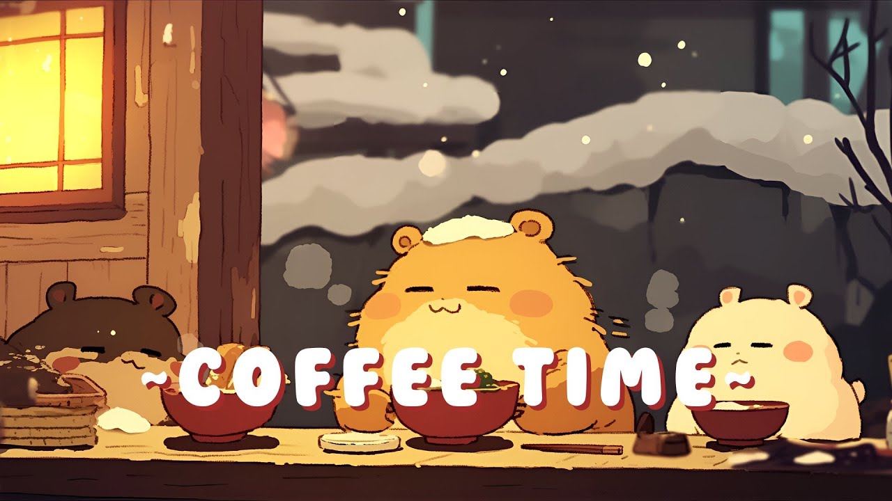 Capybara Chill Station | Lofi Hip Hop for Studying 🦫 🎵 🌙 | Focus Helper
