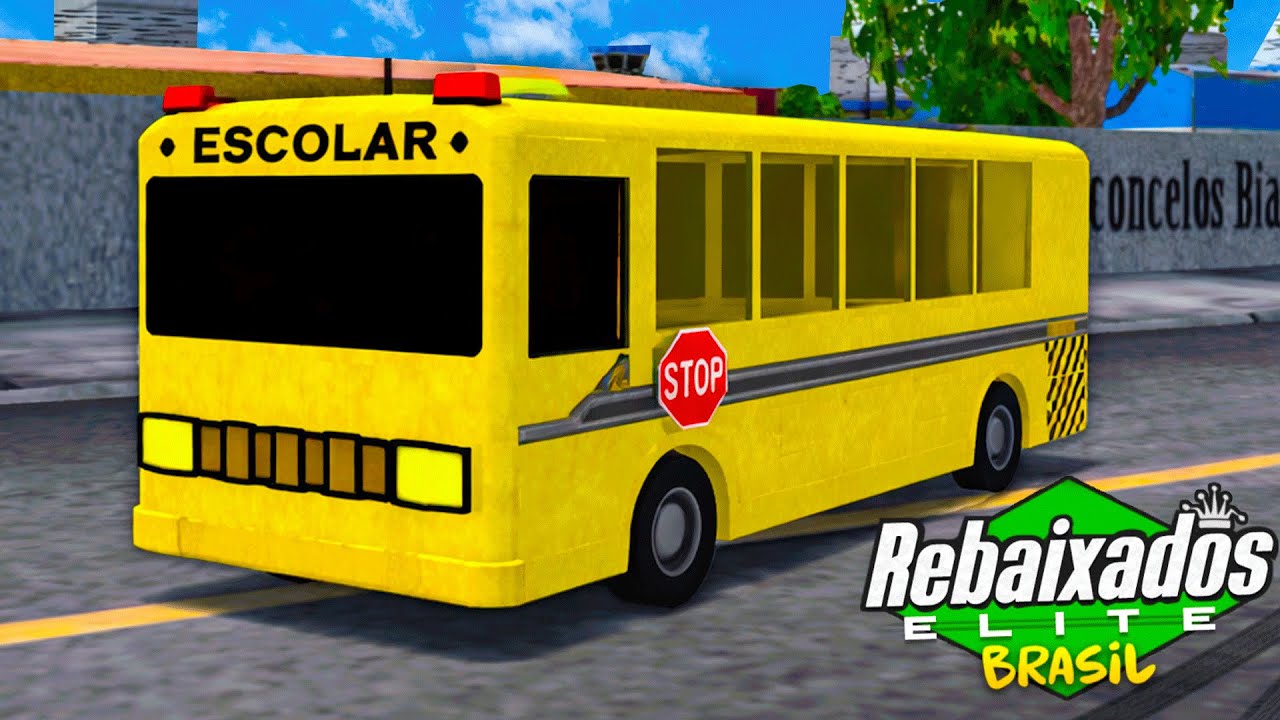 ACHEI ESSE ÔNIBUS ESCOLAR SECRETO no REBAIXADOS ELITE BRASIL😱