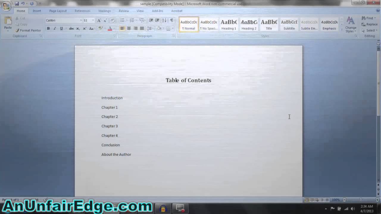 How to Format Your eBook for Kindle