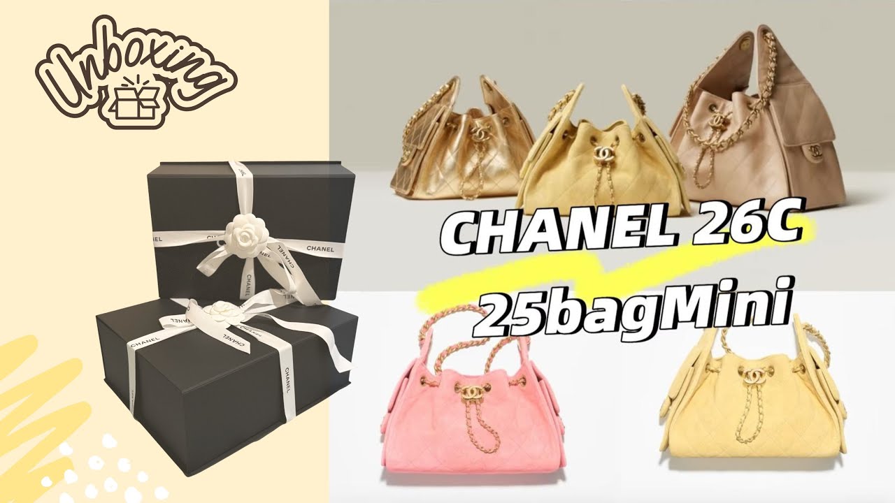 Unboxing Chanel 25 mini Hobo Bags Styling Mod Shots Storage Check