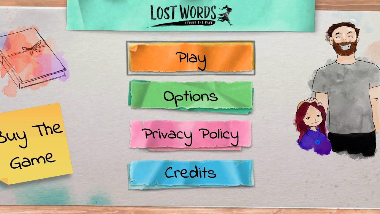 Lost Words: Beyond The Page in Android. #gameplay