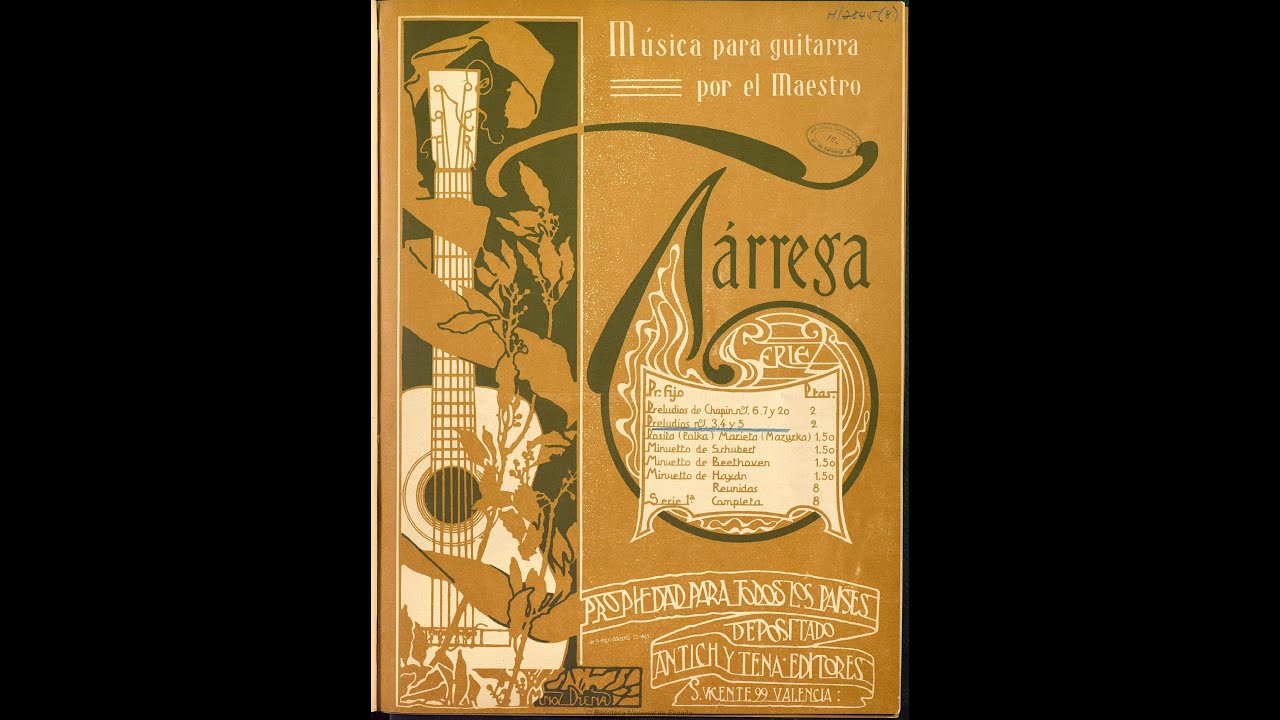 Preludio 2 - Francisco Tárrega, Rody van Gemert