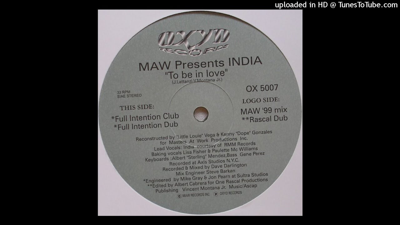 MAW Presents India | To Be In Love (Full Intention Club)