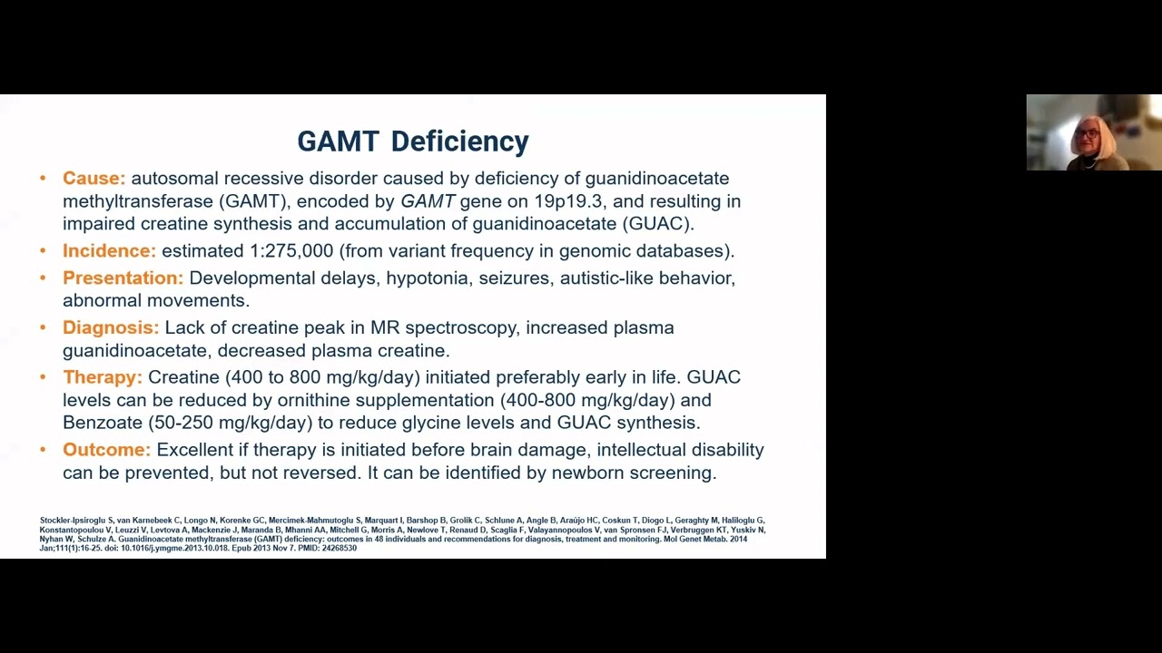 SERN Lunch and Learn: GAMT Deficiency - Jan 2022