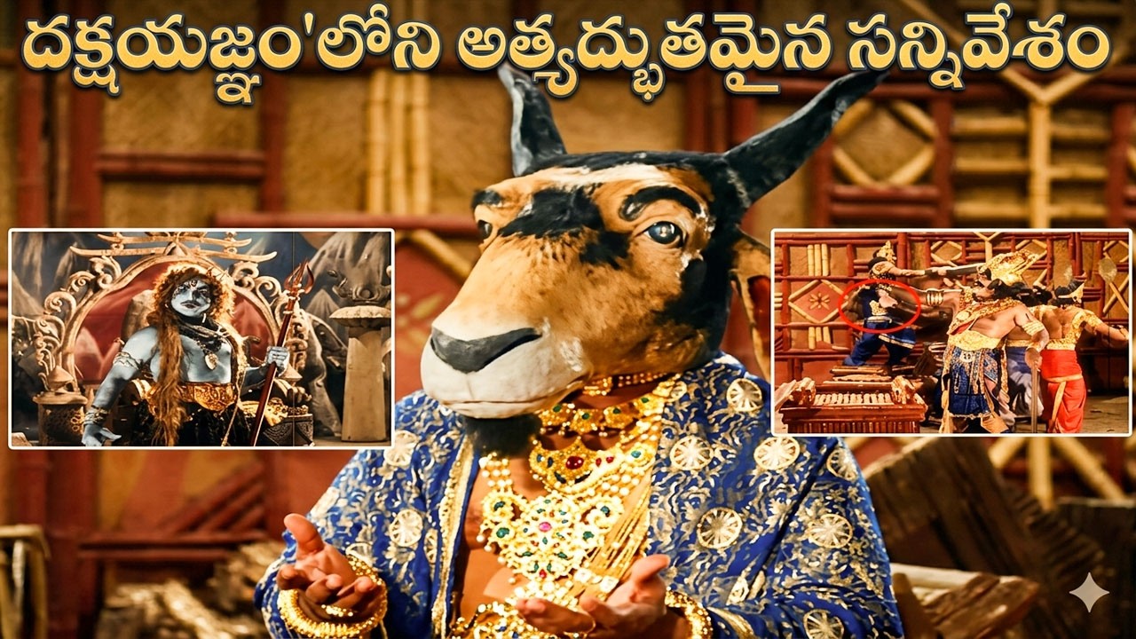 BEST Scene (ఈ సీన్ అంటే మీలో ఎంతమందికి ఇష్టం) | Dakshayagnam | NTR | SV Rao | Devotional Scenes
