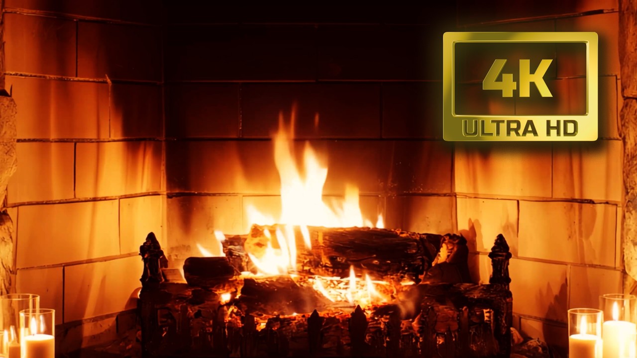 Fireplace Jazz Music 🔥 8 Hours Instrumental Jazz for Work, Reading & Relaxation