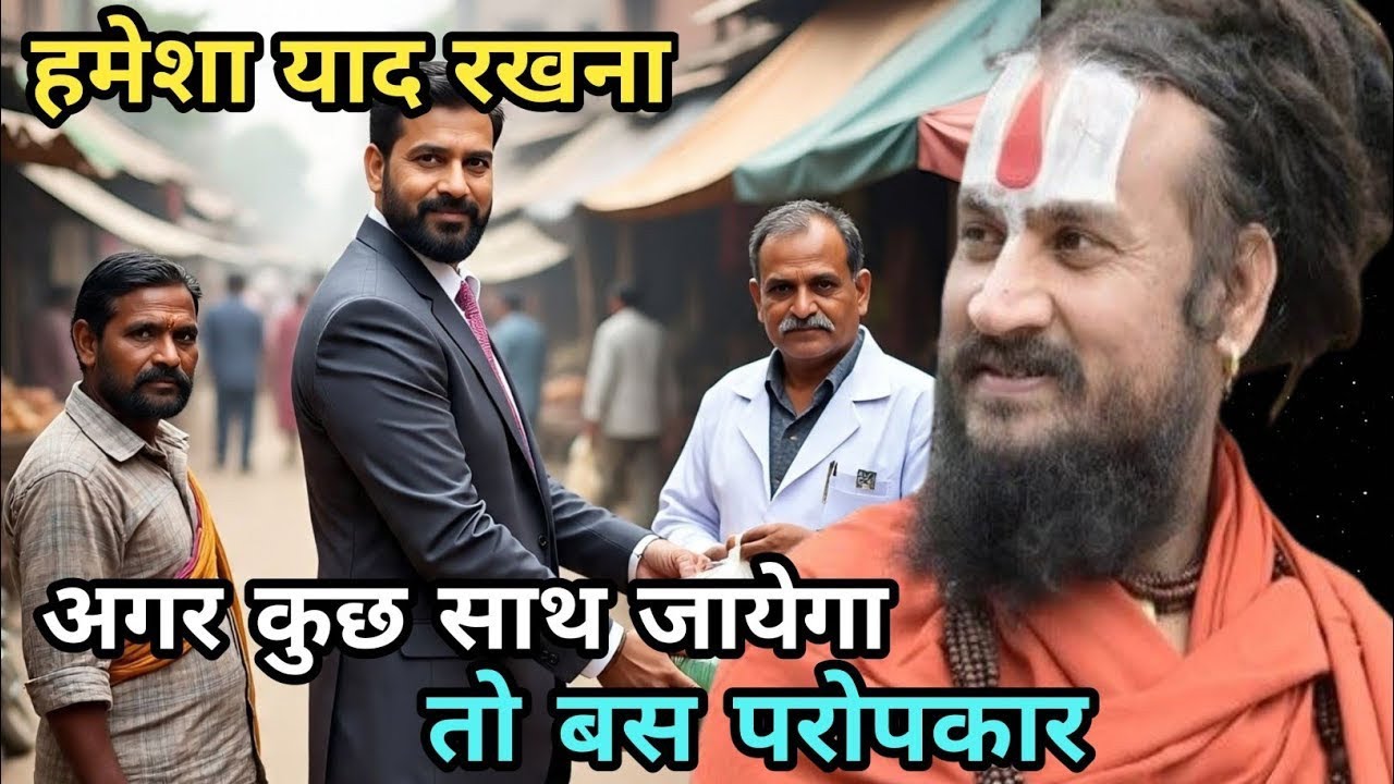 परोपकार हमारी प्राथमिकता होना चाहिए नहीं तो हम कभी तरक्की नहीं कर सकते | vipin Bihari Das Bundeli 