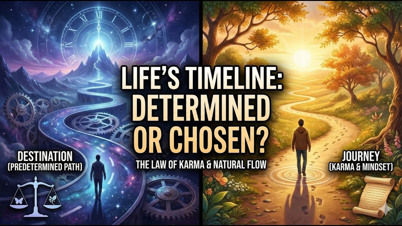 Destination vs Journey | Life's Predetermined Path | The Natural Timeline and Law of karma