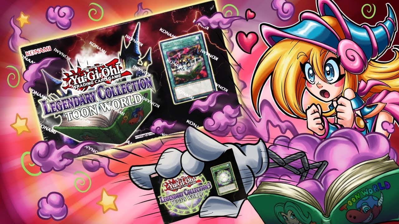 TOONTASTIC YuGiOh Legendary Collection YUGI's.. TOON WORLD Box Opening & Review!