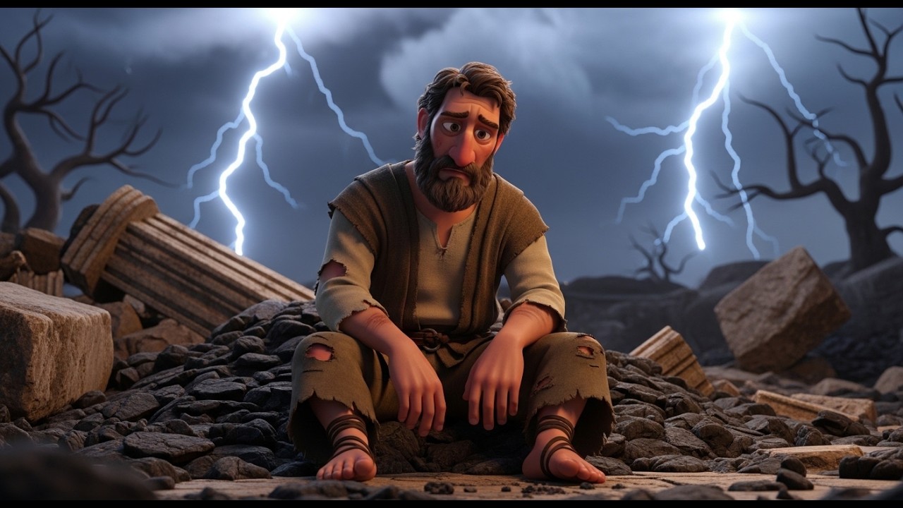 He Lost Everything in One Day… Why He Still Trusted God | The Story of Job Animated Bible Movie