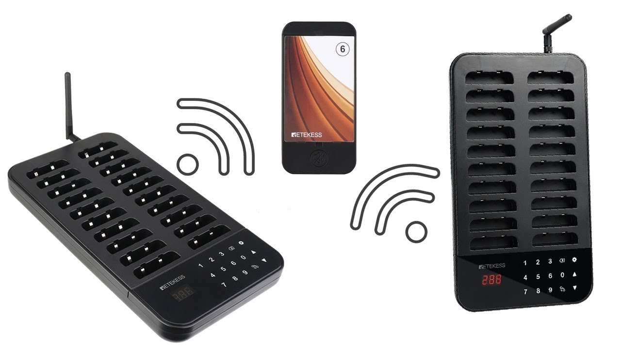 How to Set Retekess TD173 Pager System Keypad ID