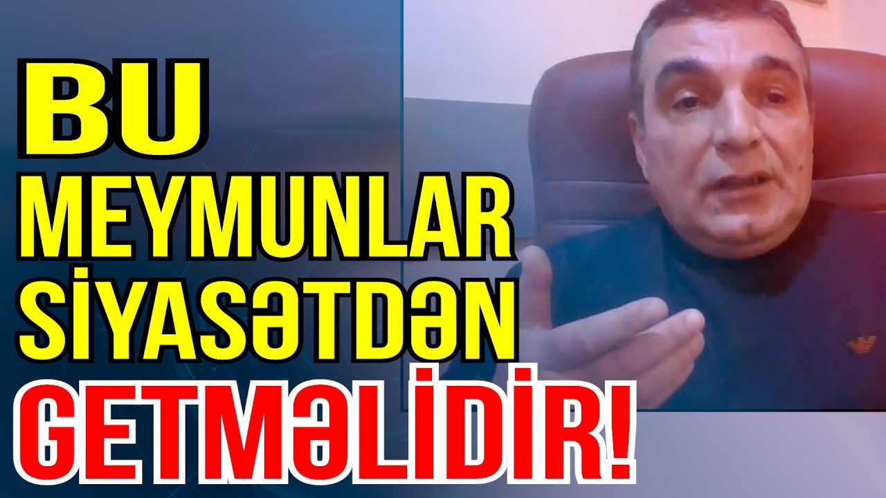 Canlıda sərt sözlər - BU MEYMUNLAR siyasətdən getməlidir! - Media Turk TV