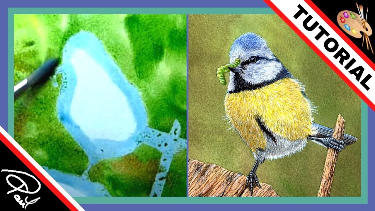 How to Paint in Watercolour, Painting Wet in Wet technique