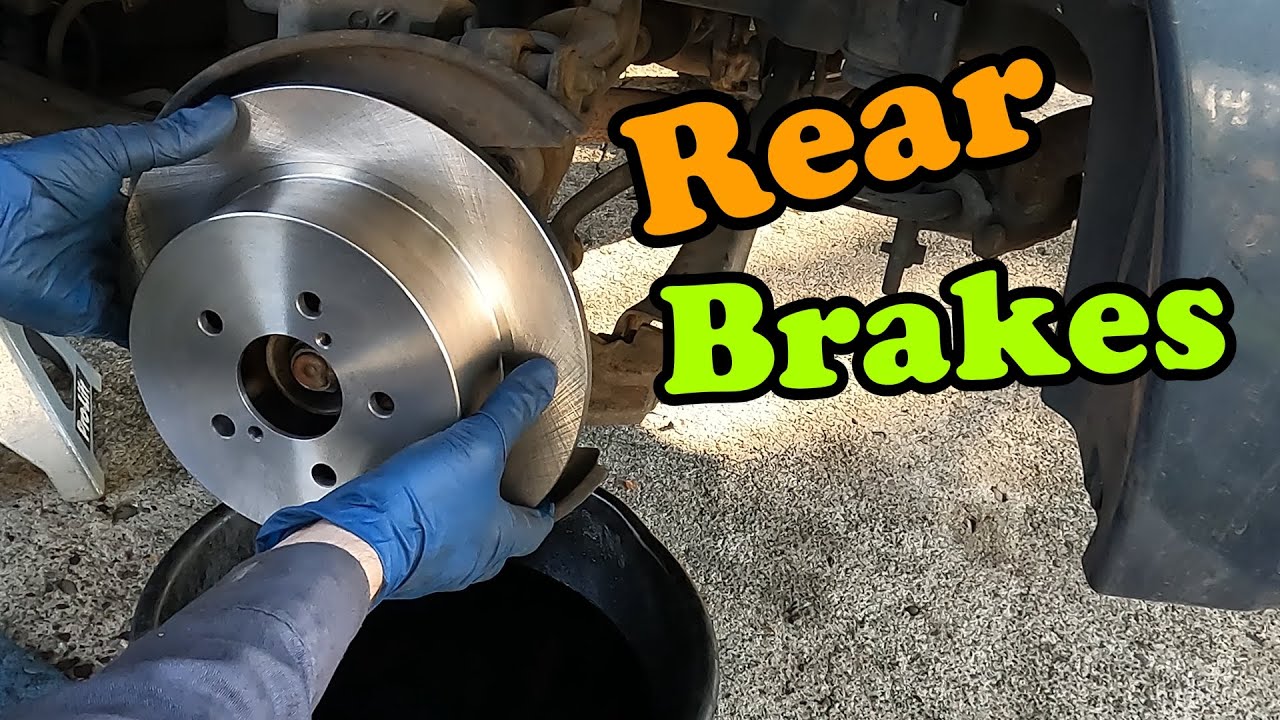 2005-2009 Subaru Outback Rear Brakes Pads and Rotors Replacement