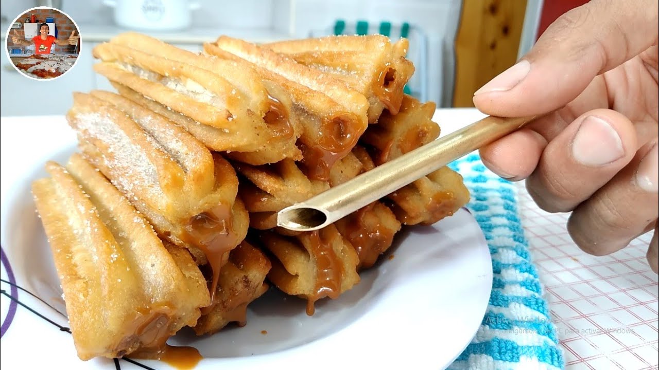 COMO RELLENAR CHURROS EN CASA