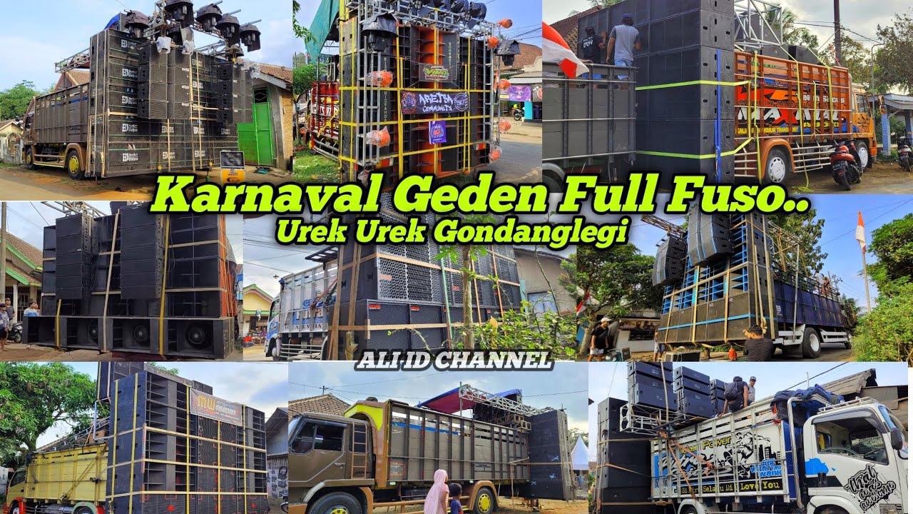 Karnaval Full Fuso is come back !! Daftar sound karnaval Urek Urek Gondanglegi loading hari ini