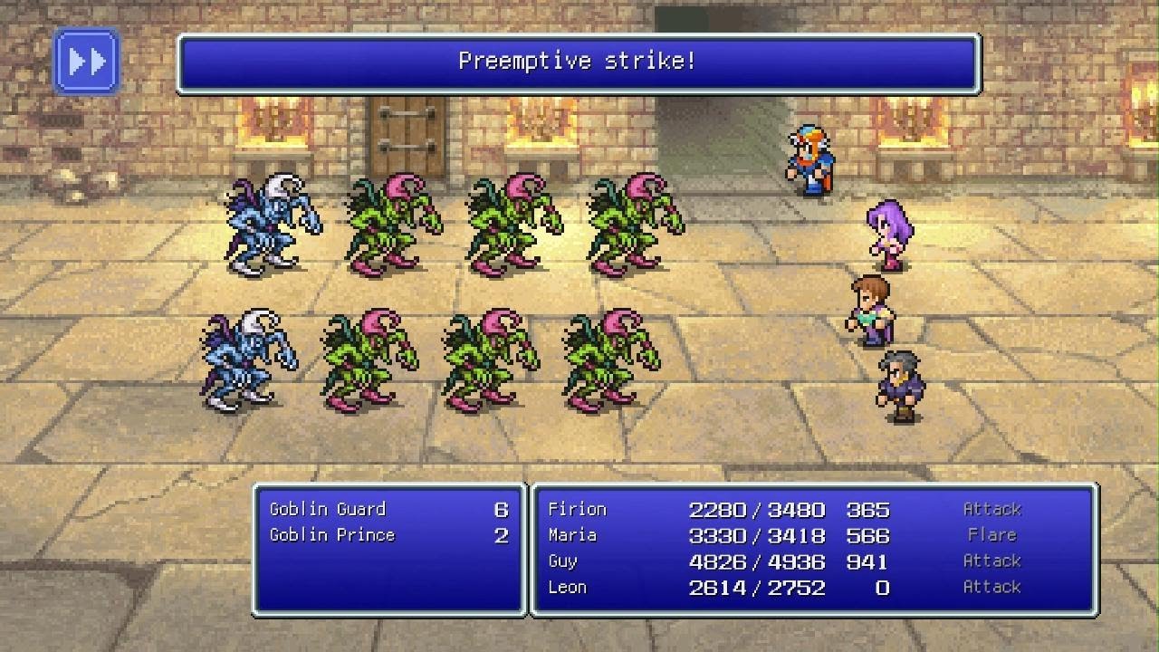 FINAL FANTASY II Bestiary #098 Goblin Prince Encounter Location