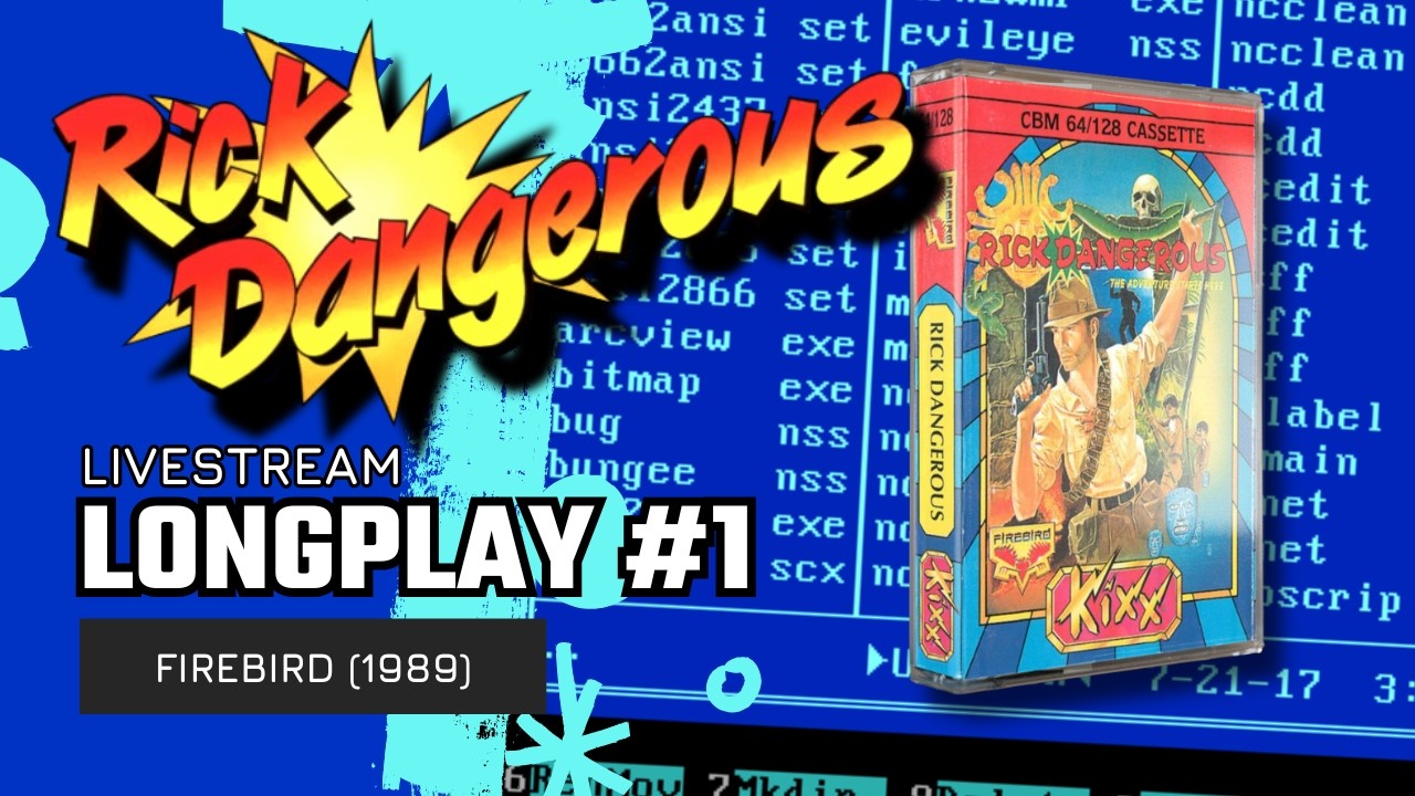 Rick Dangerous - Commodore 64