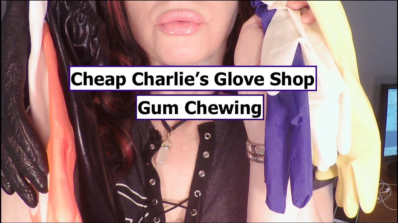 ASMR Gum Chewing Sassy Glove Store.