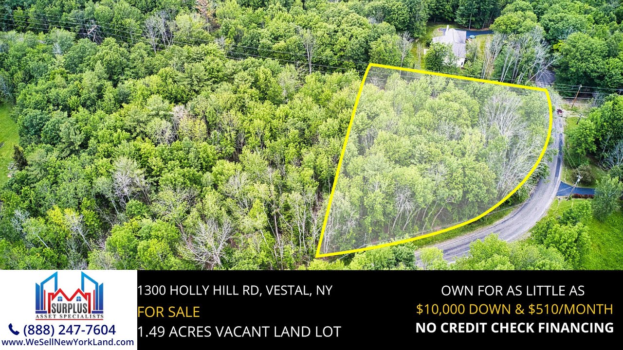 1300 Holly Hill Rd, Vestal, New York - New York Land For Sale  - www.WeSellNewYorkLand.com
