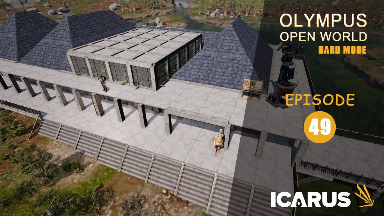 Icarus Olympus, Open World - (Ep.49) AGRICULTURE Mission - hard mode