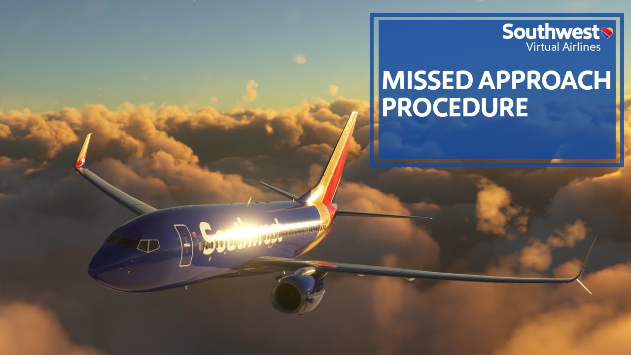 SVA PMDG 737 - Missed Approach Procedure