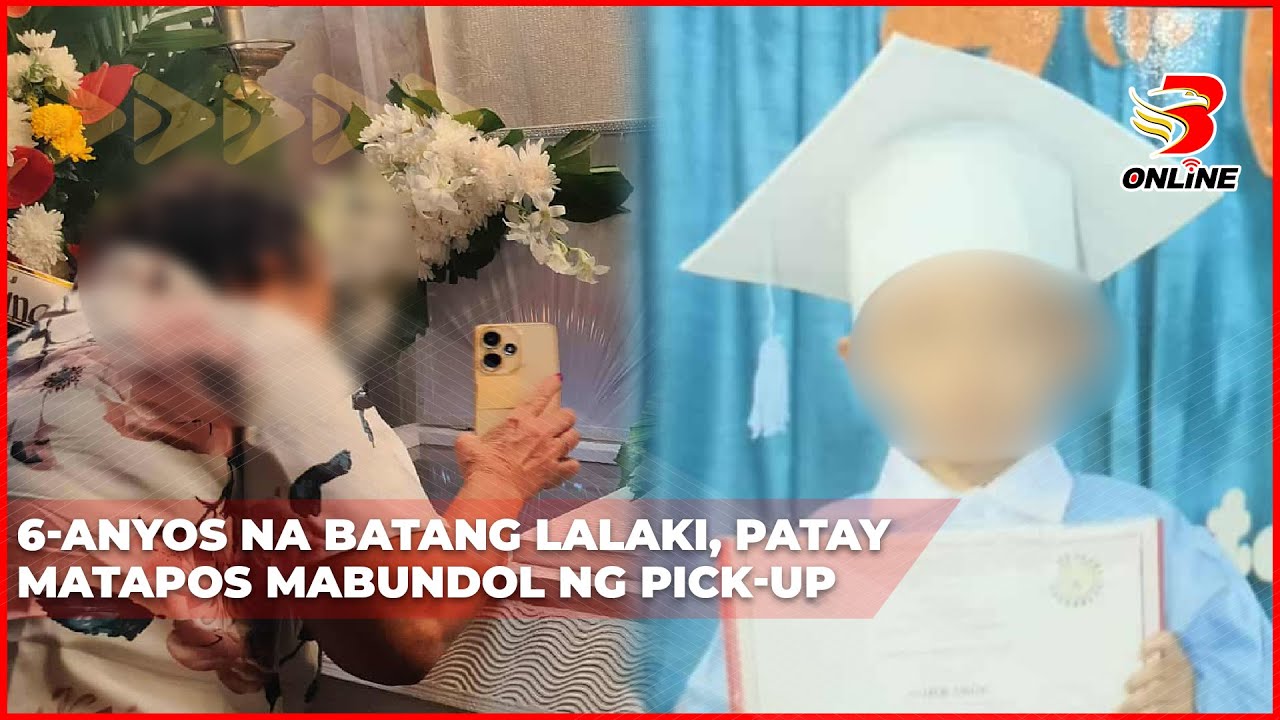 6 anyos na batang lalaki, patay matapos mabundol ng pick up