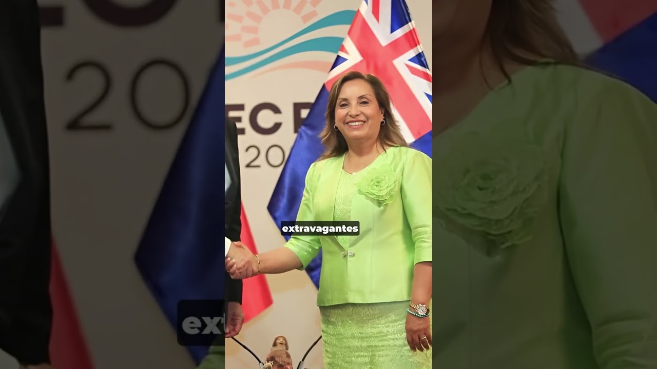 👗 Los vestidos de Dina Boluarte