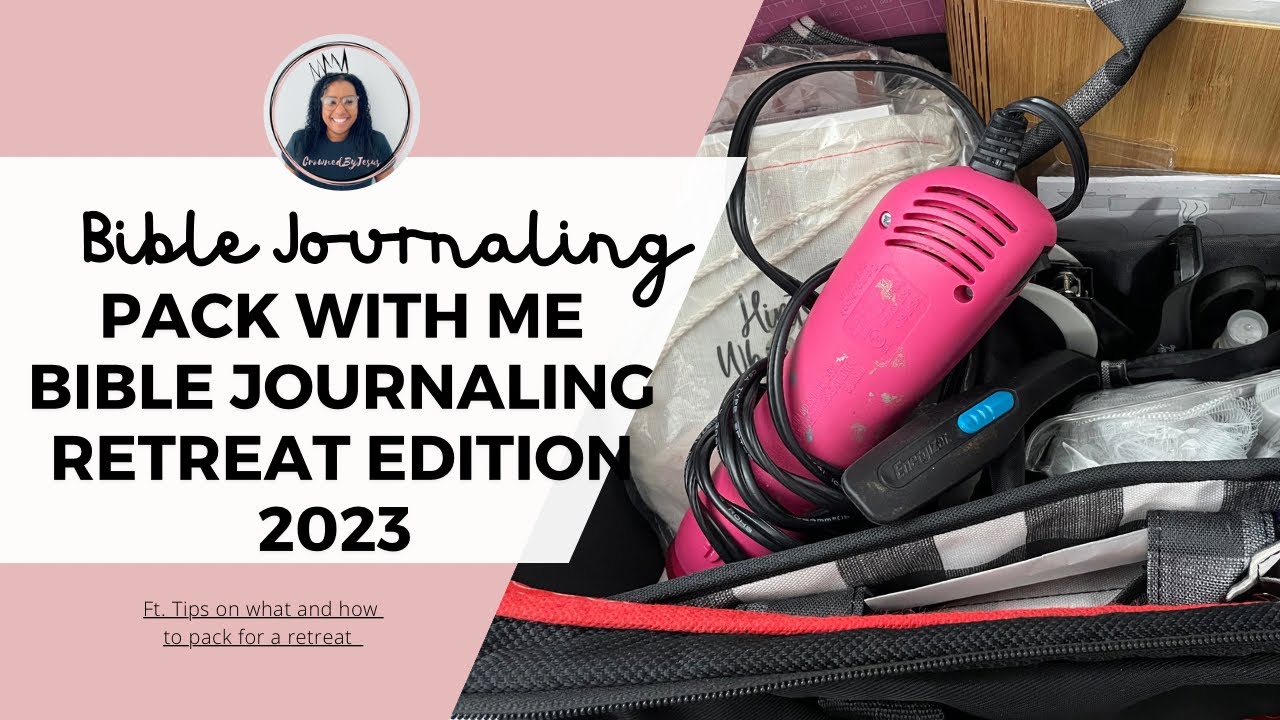 Pack with Me Bible Journaling Retreat Edition | What’s In My Bag | #wmhretreat2023