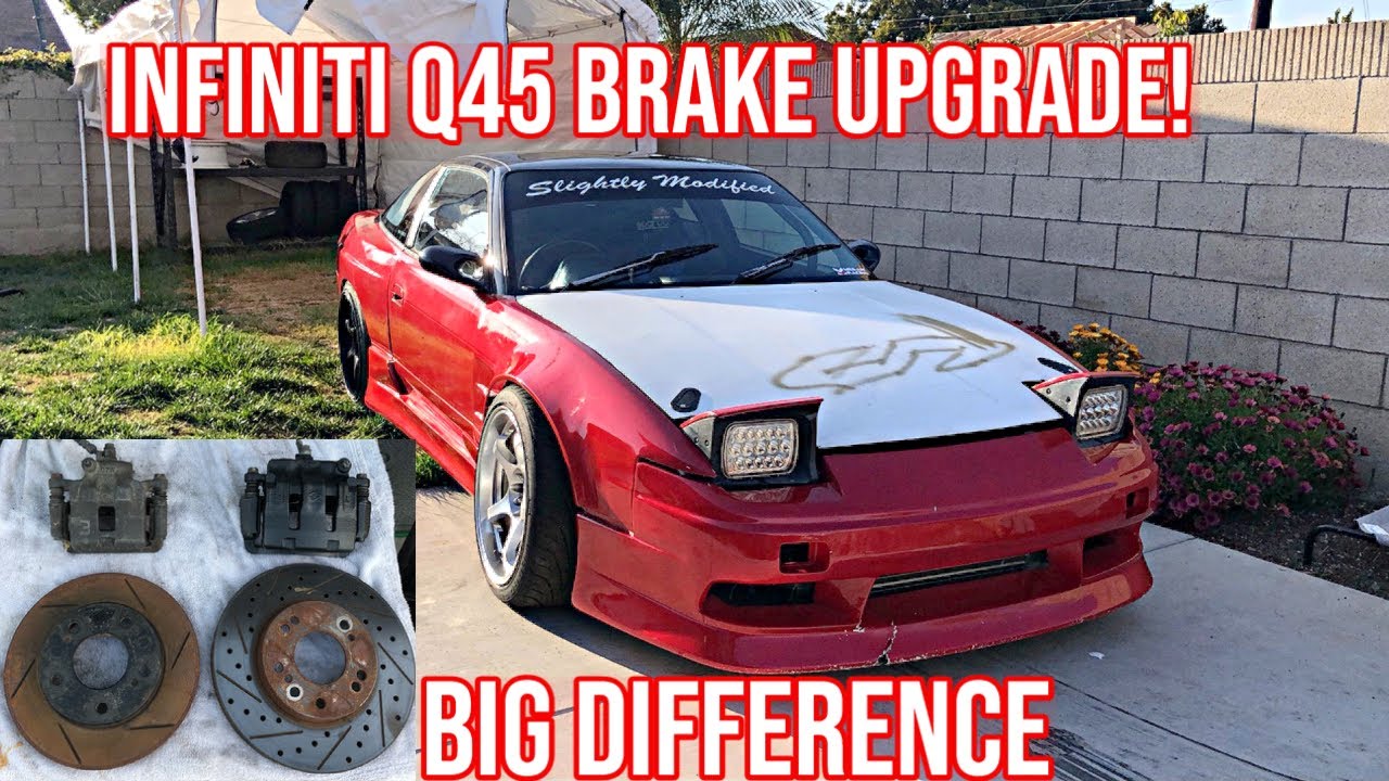 Cheap Nissan 180sx/240sx Brake Upgrade