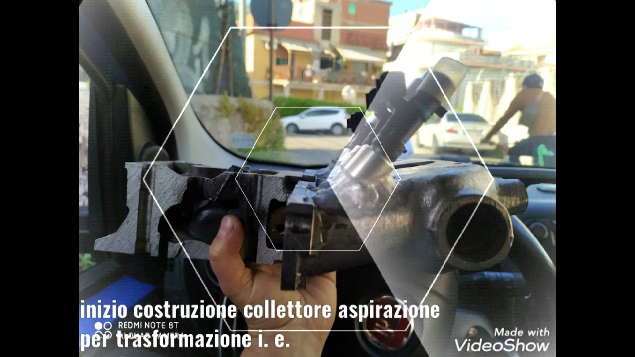 Renault 5 gt Turbo costruzione collettore iniezione elettronica