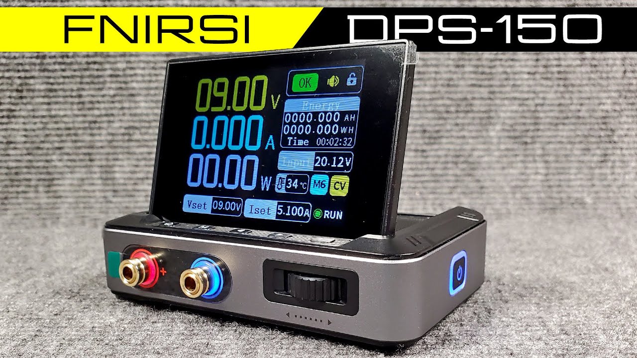 FNIRSI DPS-150: миниатюрный понижающий DC-DC конвертер напряжения на 150W