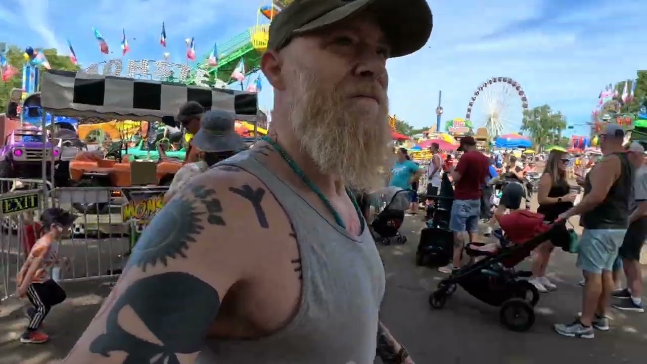MN. State Fair 2023 - Kidway Rides