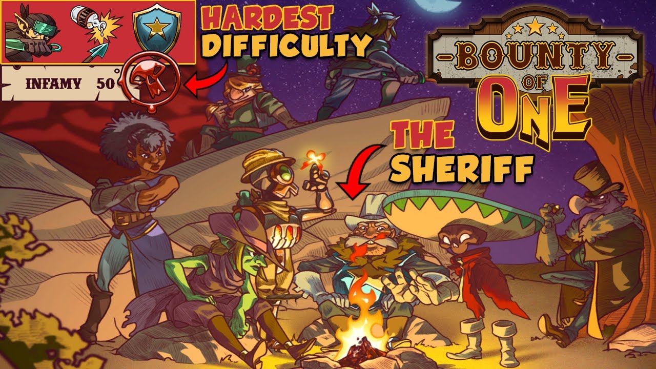 BEATING the HARDEST DIFFICULTY in Bounty of One - INFAMY 50 SPECIAL