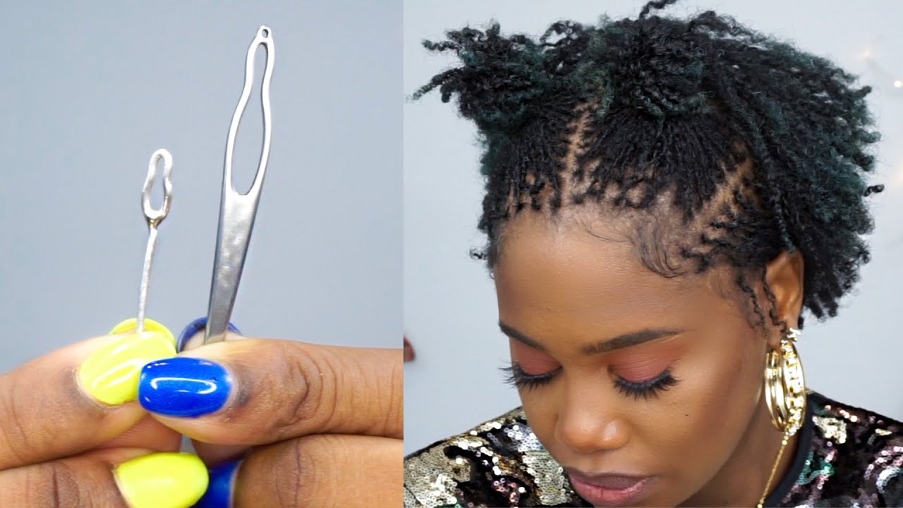 How to Self Retighten Your Locs plus NAPPY LOCS TOOL | Kendra Kenshay
