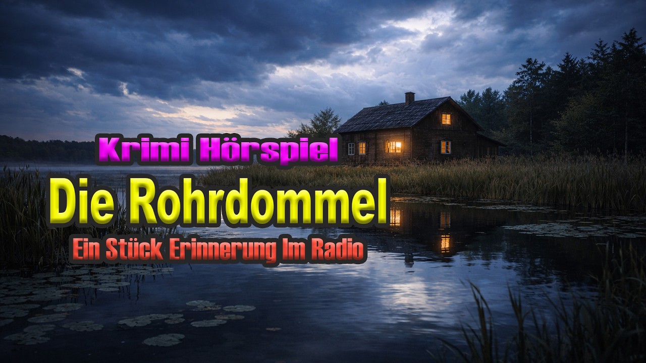 Ein Stück Erinnerung im Radio -  Die Rohrdommel - Krimi Hörspiel