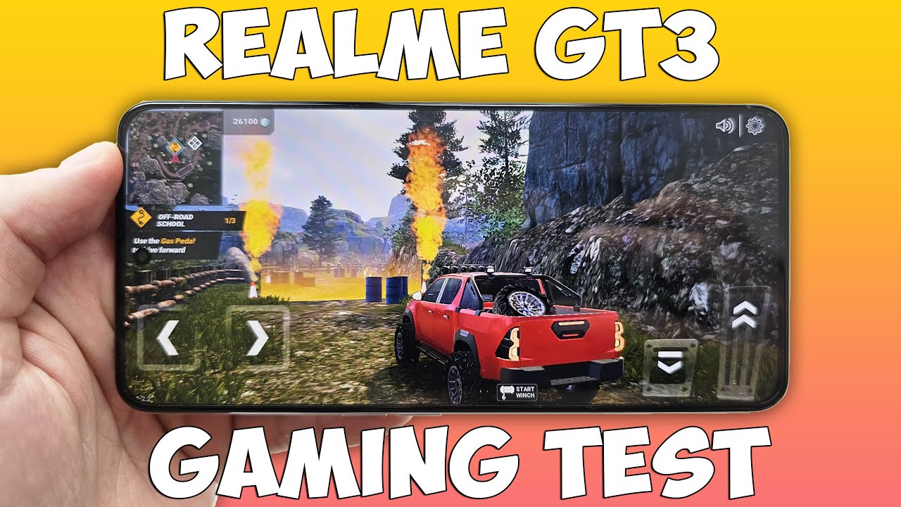 REALME GT3 GAMING TEST (SNAPDRAGON 8+ GEN 1) - ИГРОВОЙ ТЕСТ!