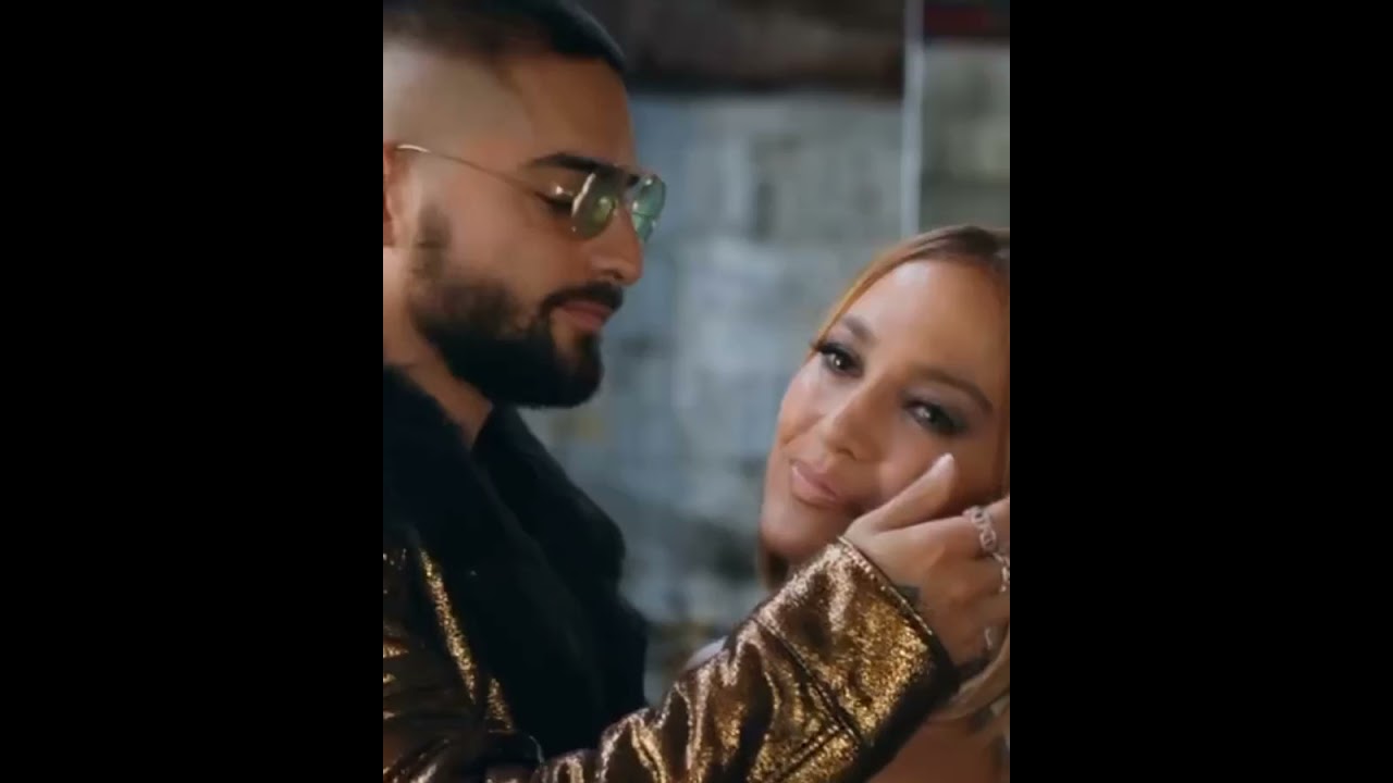 Maluma and Jennifer Lopez