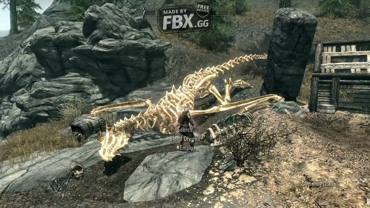 Skyrim- Arcwind Point Word of Power Glitch Fix/Clearing