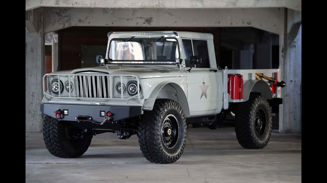"ANV-KJ1" 1967 KAISER JEEP M715 WALK AROUND VIDEO BY BLACKSMITH GARAGE