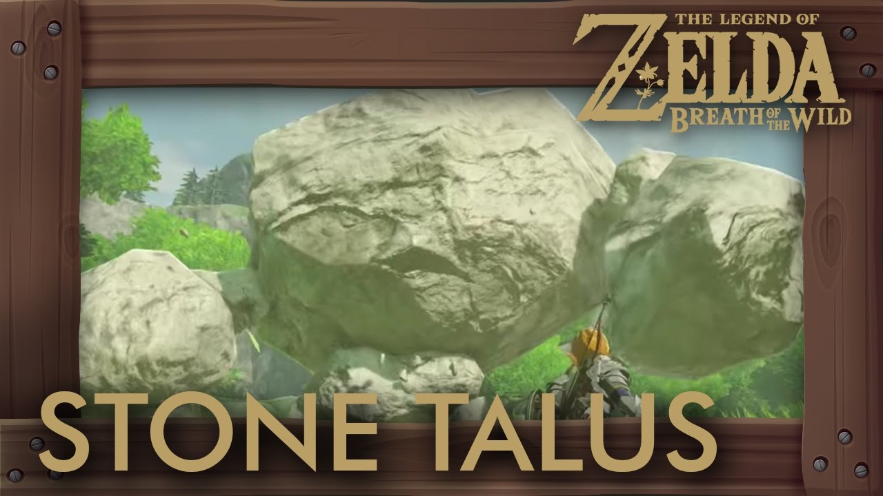Zelda Breath of the Wild - All Stone Talus Locations