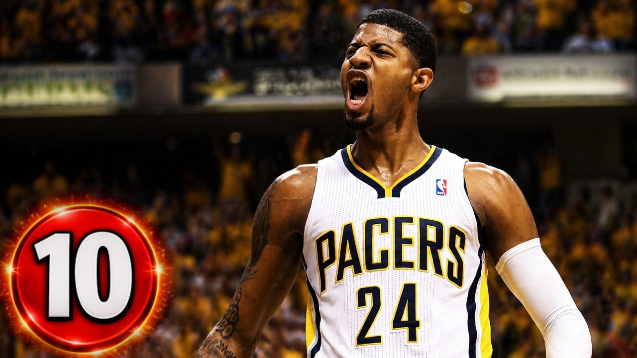 Paul George Top 10 Plays of Career