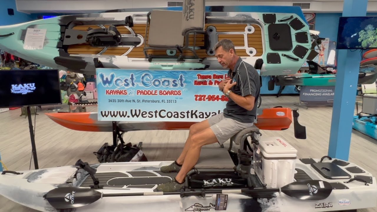 Reviewing the Kaku Zulu!! It's convertible to pedal, paddle, and motorize??