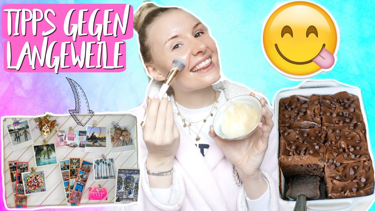 YAAS! 🙌 Noch mehr TIPPS GEGEN LANGEWEILE! Coole Dinge zum Zeit vertreiben! DIY, Rezept & Mehr! 🍰