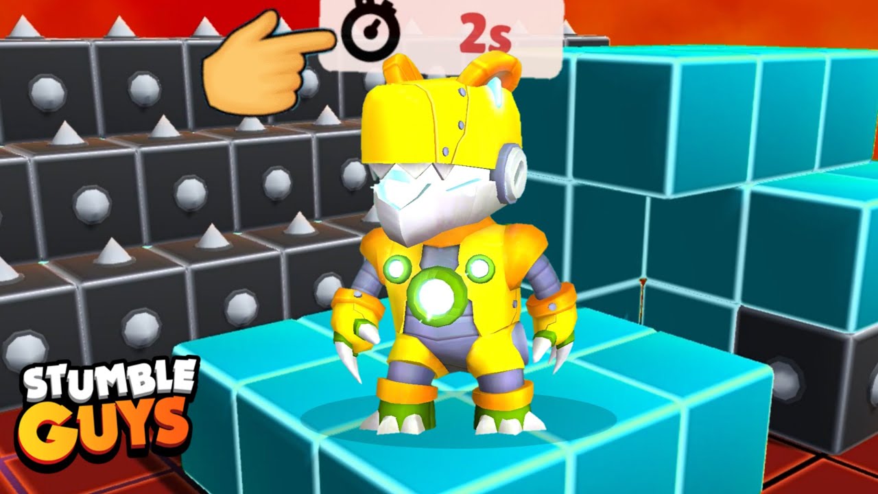 MECHA TREX 🕛 TIME ENDED - Stumble Guys BLOCK DASH Legendary