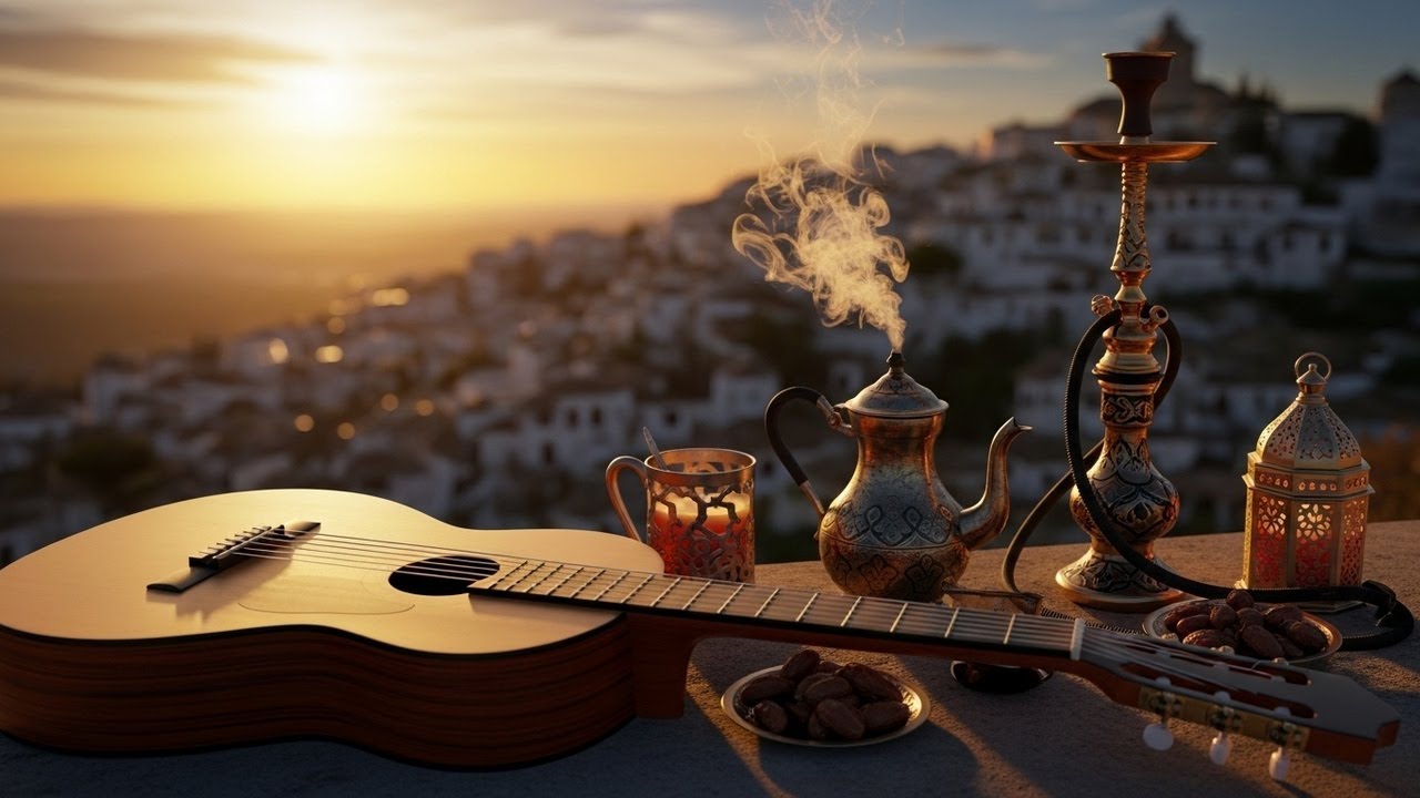 Spanish Guitar & Oud - Relaxing Flamenco Rumba Instrumental With Quiet Presence And Ease